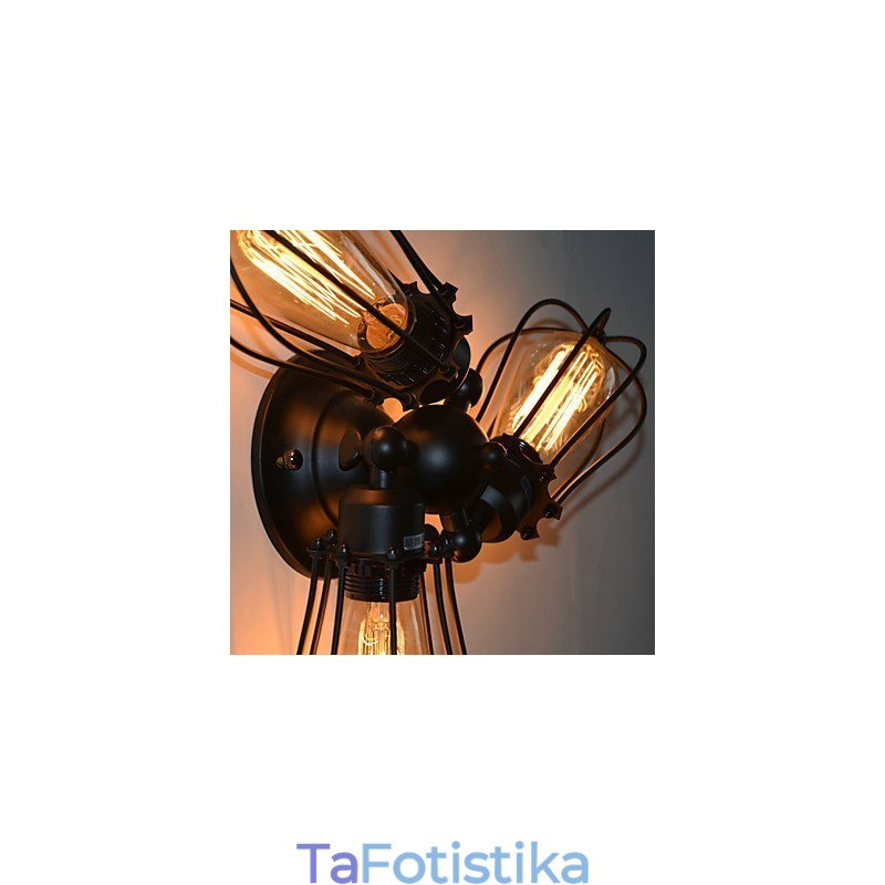 Απλίκες τοίχου Mini Style Rustic Lodge Metal