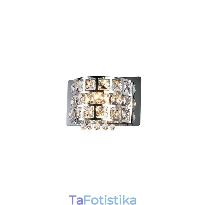 Φωτιστικά τοίχου Crystal Flush Μοντέρνο Σύγχρονο G4 Metal