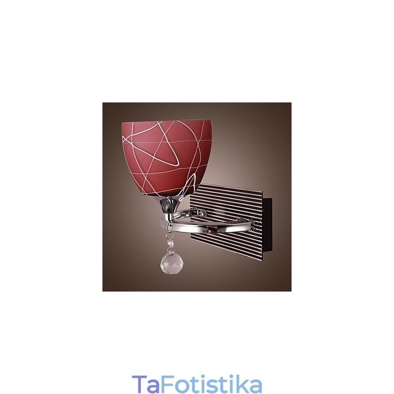 Φωτιστικό τοίχου υψηλής κατηγορίας με 1 φως