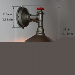 Νέο Retro Loft Vintage Industrial Edison Επιτοίχιο φωτιστικό Κρεμαστό φωτιστικό