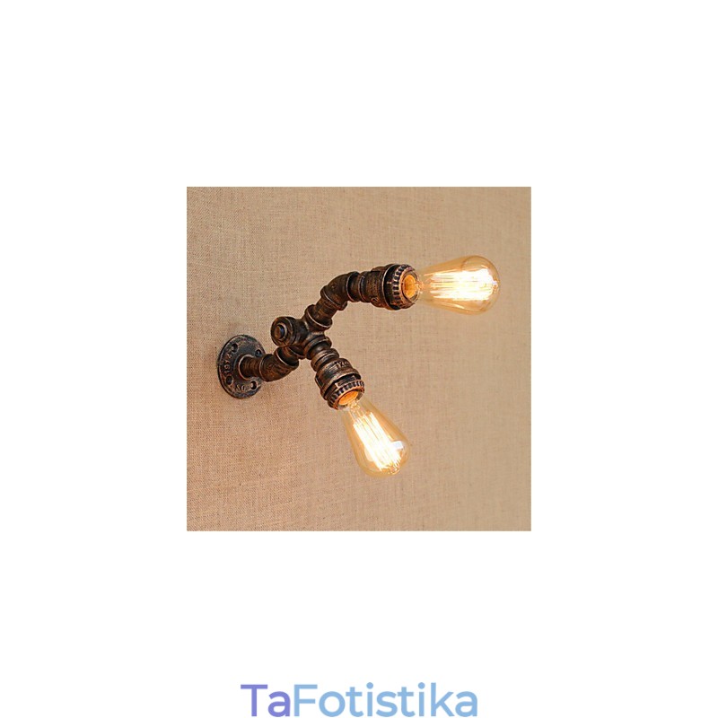 Ρουστίκ Lodge Painting Χαρακτηριστικό για Απλίκες τοίχου Ambient Light Φωτιστικό τοίχου