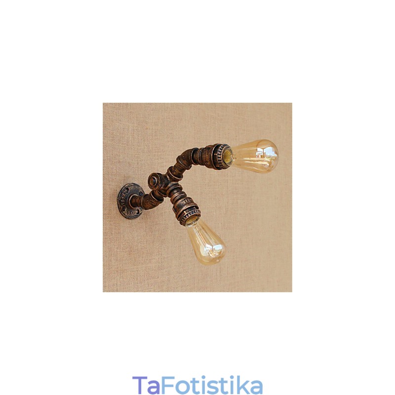 Ρουστίκ Lodge Painting Χαρακτηριστικό για Απλίκες τοίχου Ambient Light Φωτιστικό τοίχου