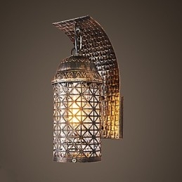 Ρουστίκ Lodge Painting Χαρακτηριστικό για Mini Style Uplight Απλίκες τοίχου Φωτιστικό τοίχου