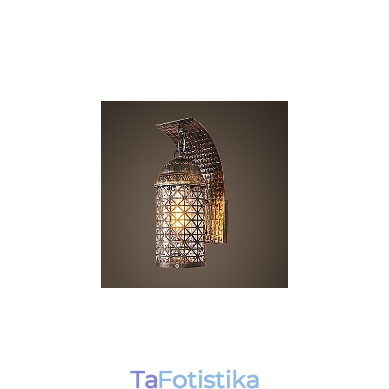 Ρουστίκ Lodge Painting Χαρακτηριστικό για Mini Style Uplight Απλίκες τοίχου Φωτιστικό τοίχου