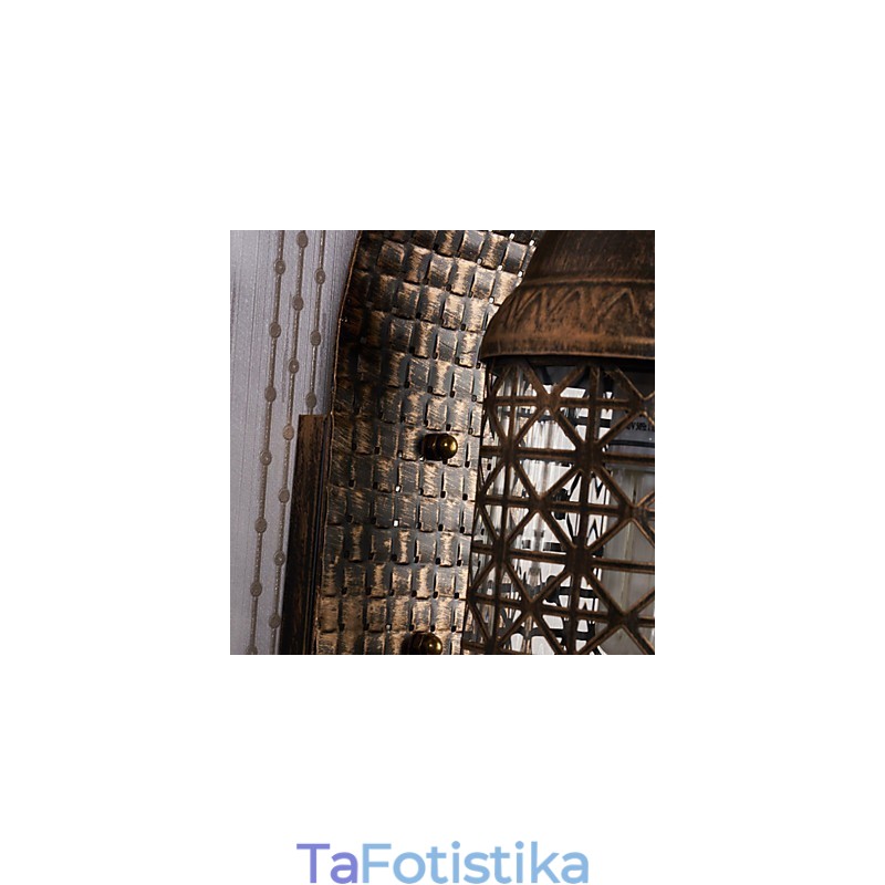 Ρουστίκ Lodge Painting Χαρακτηριστικό για Mini Style Uplight Απλίκες τοίχου Φωτιστικό τοίχου