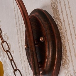 Ρουστίκ Lodge Painting Χαρακτηριστικό για Mini Style Uplight Απλίκες τοίχου Φωτιστικό τοίχου