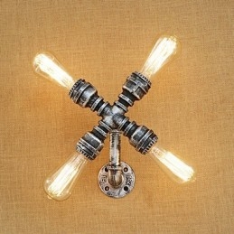 Country Retro Painting χαρακτηριστικό για Swing Arm Ambient Light απλίκες τοίχου Φωτιστικό τοίχου