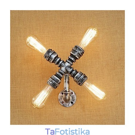 Country Retro Painting χαρακτηριστικό για Swing Arm Ambient Light απλίκες τοίχου Φωτιστικό τοίχου Country Retro Painting χαρακτηριστικό για Swing Arm Ambient Light απλίκες τοίχου Φωτιστικό τοίχου