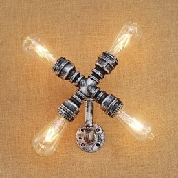 Country Retro Painting χαρακτηριστικό για Swing Arm Ambient Light απλίκες τοίχου Φωτιστικό τοίχου