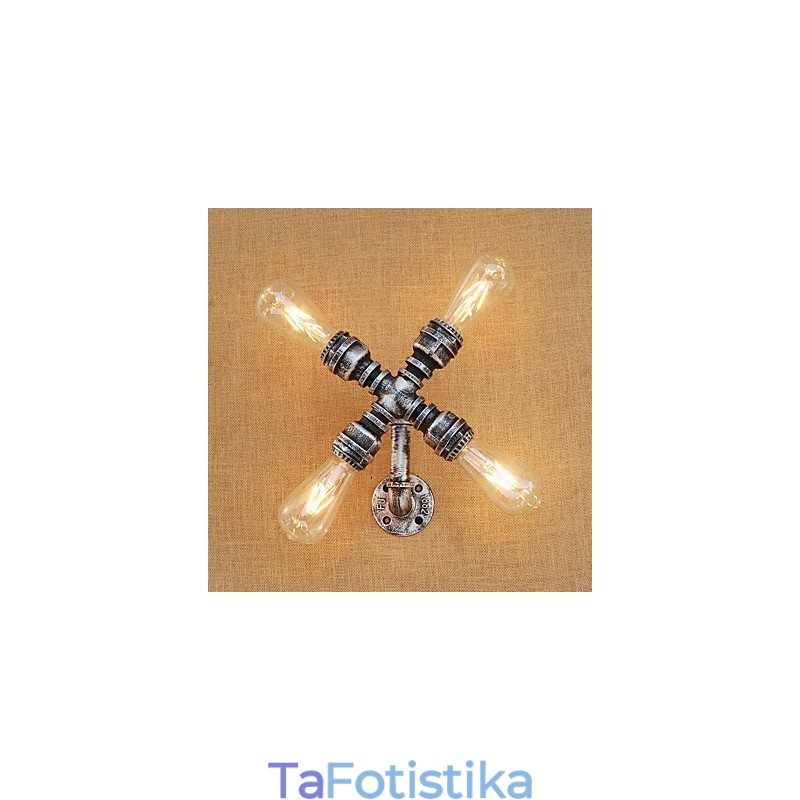 Country Retro Painting χαρακτηριστικό για Swing Arm Ambient Light απλίκες τοίχου Φωτιστικό τοίχου