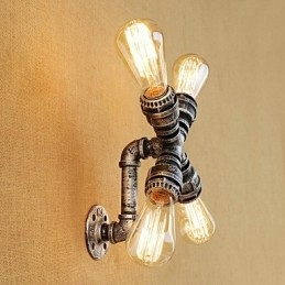 Country Retro Painting χαρακτηριστικό για Swing Arm Ambient Light απλίκες τοίχου Φωτιστικό τοίχου