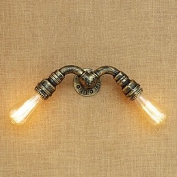 Country Retro Painting χαρακτηριστικό για Mini Style Ambient Light Απλίκες τοίχου Φωτιστικό τοίχου