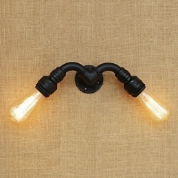 Country Retro Painting χαρακτηριστικό για Mini Style Ambient Light Απλίκες τοίχου Φωτιστικό τοίχου