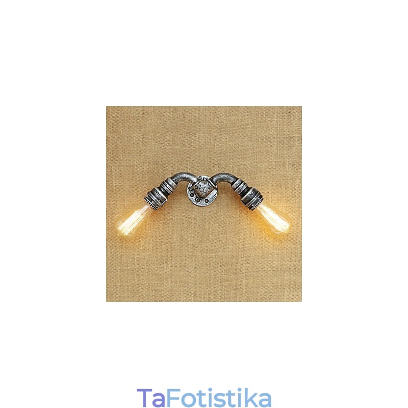 Country Retro Painting χαρακτηριστικό για Mini Style Ambient Light Απλίκες τοίχου Φωτιστικό τοίχου
