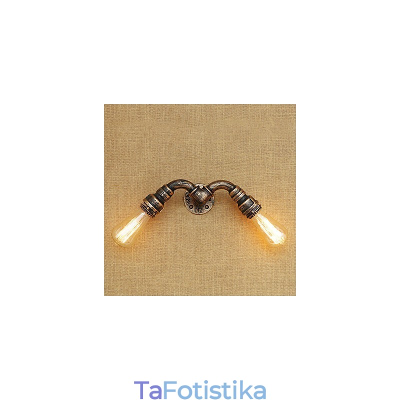 Country Retro Painting χαρακτηριστικό για Mini Style Ambient Light Απλίκες τοίχου Φωτιστικό τοίχου