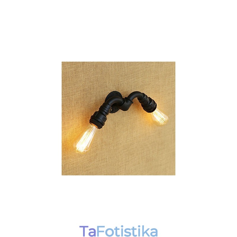 Country Retro Painting χαρακτηριστικό για Mini Style Ambient Light Απλίκες τοίχου Φωτιστικό τοίχου