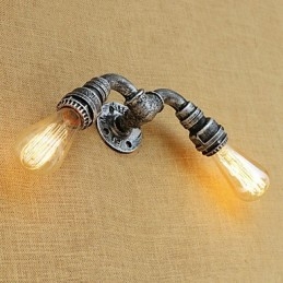 Country Retro Painting χαρακτηριστικό για Mini Style Ambient Light Απλίκες τοίχου Φωτιστικό τοίχου