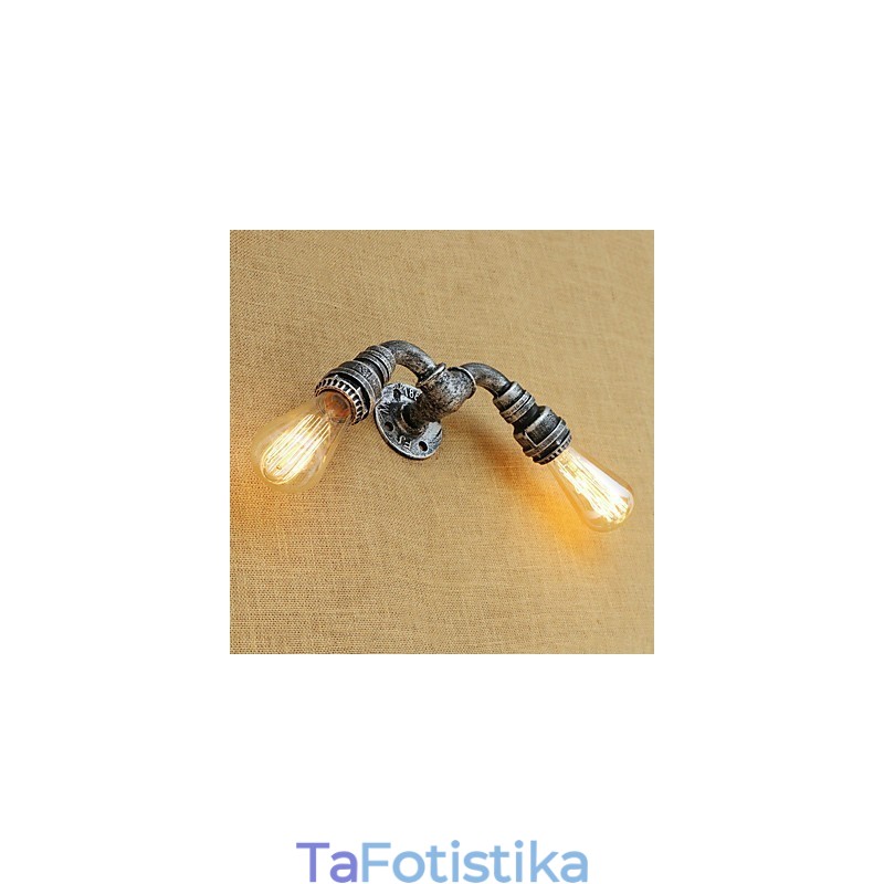 Country Retro Painting χαρακτηριστικό για Mini Style Ambient Light Απλίκες τοίχου Φωτιστικό τοίχου