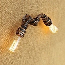 Country Retro Painting χαρακτηριστικό για Mini Style Ambient Light Απλίκες τοίχου Φωτιστικό τοίχου