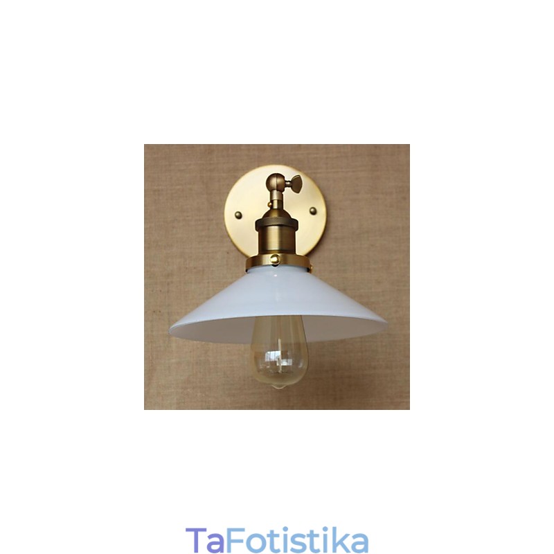 Μοντέρνο Σύγχρονο Country Retro Antique Brass χαρακτηριστικό για Mini Style Ambient Wall Lighting