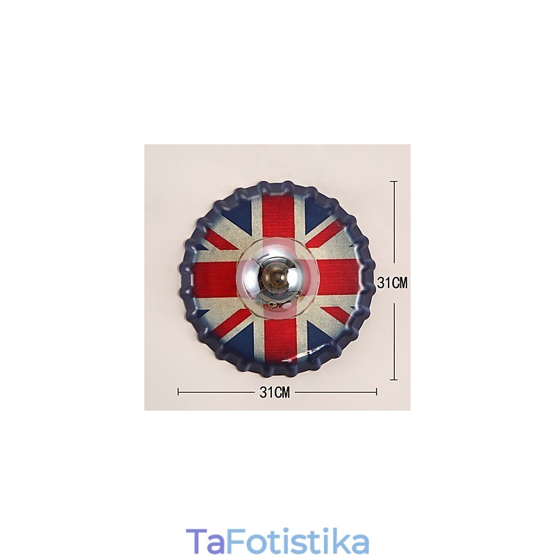 Παραδοσιακό κλασικό ρουστίκ Lodge Country Painting Χαρακτηριστικό για Mini Style Ambient Light Απλίκες τοίχου Φωτιστικό τοίχου