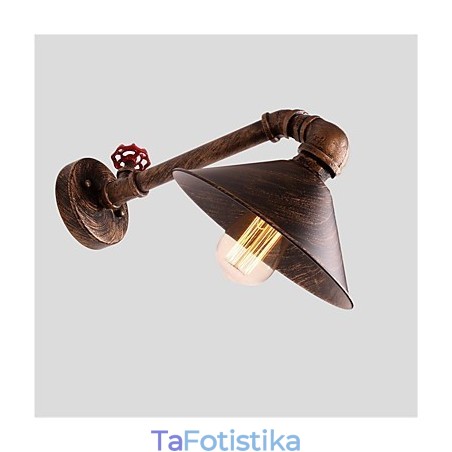 Water Pipe Wall Lights Retro Industrial Style Creative Country Metal Restaurant Cafe Bar Bar Επιτραπέζιες Απλίκες Water Pipe Wall Lights Retro Industrial Style Creative Country Metal Restaurant Cafe Bar Bar Επιτραπέζιες Απλίκες