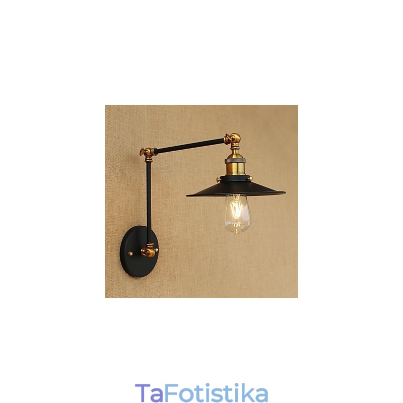 Απλίκα Τοίχου Ορειχάλκινο Vintage Βιομηχανικό Φωτιστικό Τοίχου Φωτιστικό Σπιτιού Διακόσμηση εσωτερικού χώρου Απλίκα τοίχου