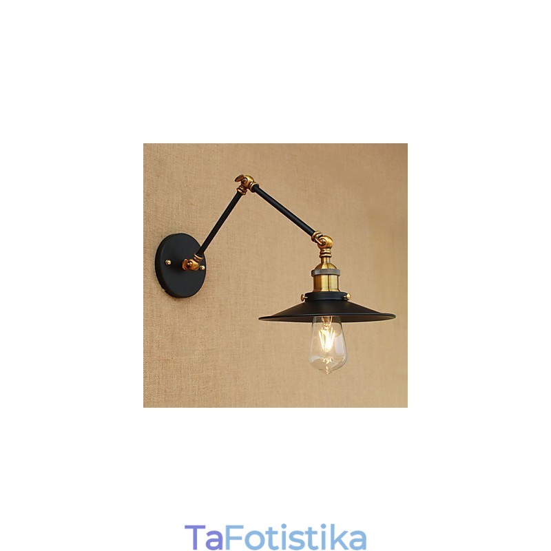 Απλίκα Τοίχου Ορειχάλκινο Vintage Βιομηχανικό Φωτιστικό Τοίχου Φωτιστικό Σπιτιού Διακόσμηση εσωτερικού χώρου Απλίκα τοίχου