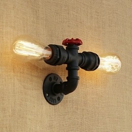 Country Retro Painting χαρακτηριστικό για Mini Style Ambient Light Απλίκες τοίχου Φωτιστικό τοίχου