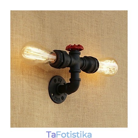 Country Retro Painting χαρακτηριστικό για Mini Style Ambient Light Απλίκες τοίχου Φωτιστικό τοίχου Country Retro Painting χαρακτηριστικό για Mini Style Ambient Light Απλίκες τοίχου Φωτιστικό τοίχου