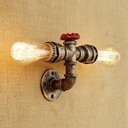 Country Retro Painting χαρακτηριστικό για Mini Style Ambient Light Απλίκες τοίχου Φωτιστικό τοίχου