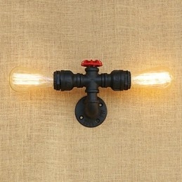 Country Retro Painting χαρακτηριστικό για Mini Style Ambient Light Απλίκες τοίχου Φωτιστικό τοίχου