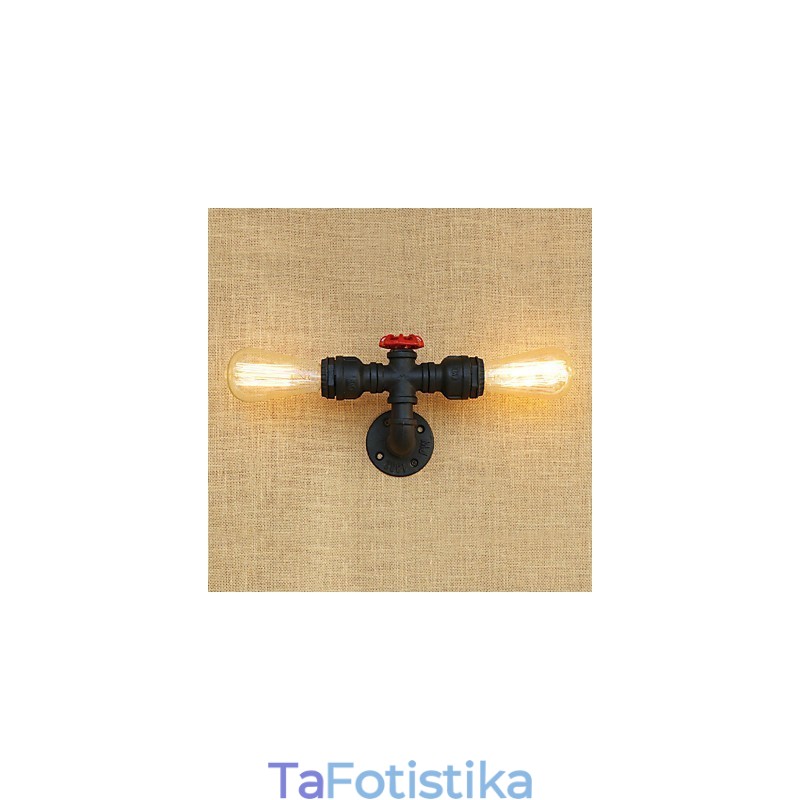 Country Retro Painting χαρακτηριστικό για Mini Style Ambient Light Απλίκες τοίχου Φωτιστικό τοίχου