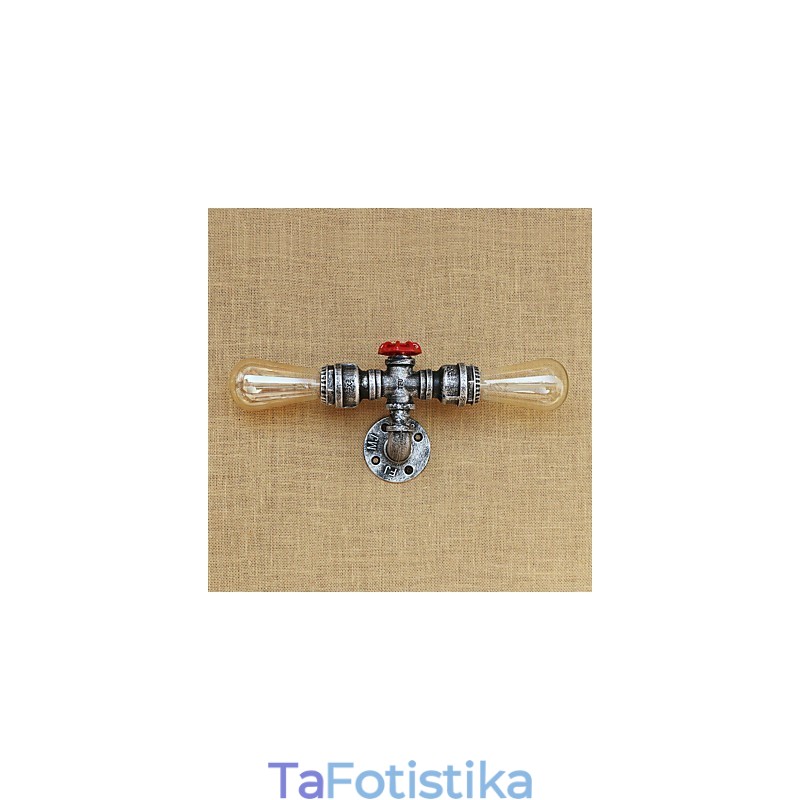 Country Retro Painting χαρακτηριστικό για Mini Style Ambient Light Απλίκες τοίχου Φωτιστικό τοίχου