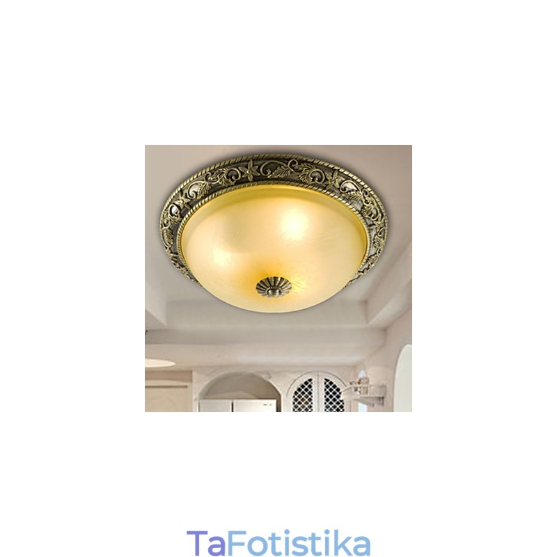 Παραδοσιακή κλασική ρητίνη Flush Mount Mini Style