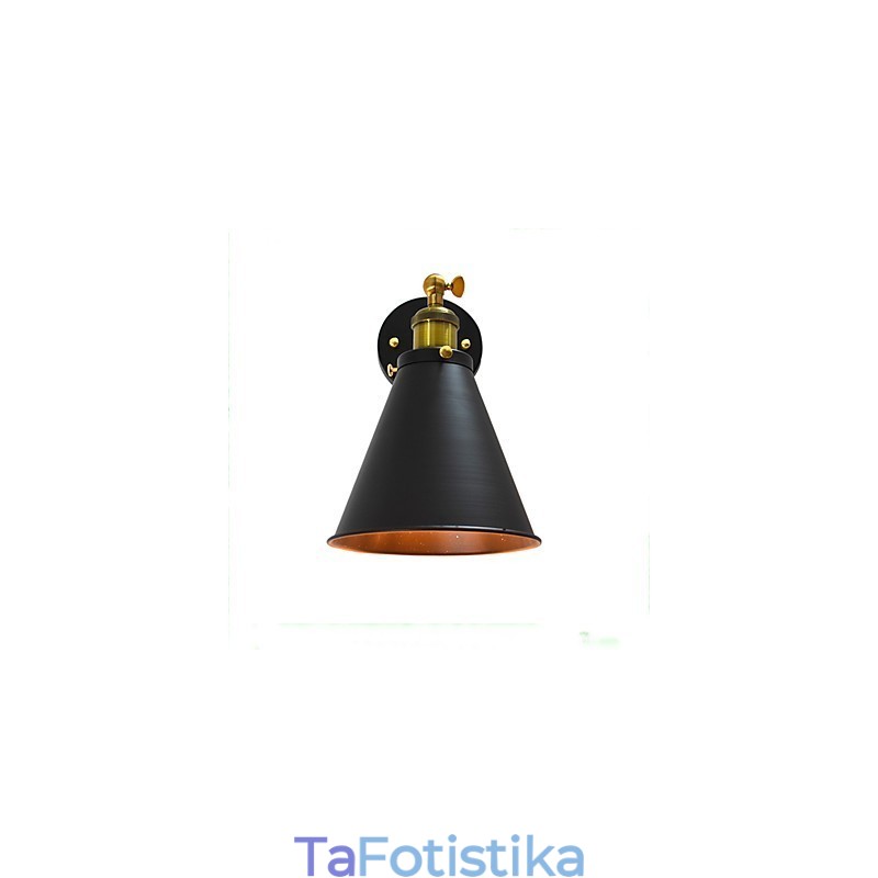 Light Buzz Paint Μονότοιχο Σιδερένιο Επιτοίχιο Φωτιστικό Dumb Black Lightsaber Φωτιστικό στον τοίχο