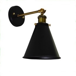 Light Buzz Paint Μονότοιχο Σιδερένιο Επιτοίχιο Φωτιστικό Dumb Black Lightsaber Φωτιστικό στον τοίχο