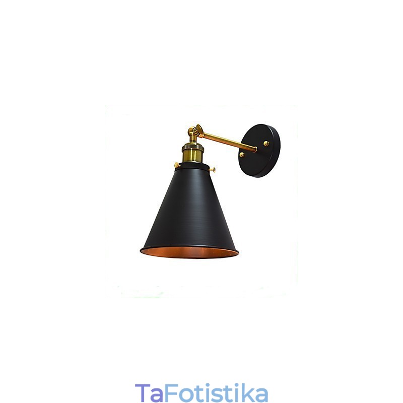 Light Buzz Paint Μονότοιχο Σιδερένιο Επιτοίχιο Φωτιστικό Dumb Black Lightsaber Φωτιστικό στον τοίχο