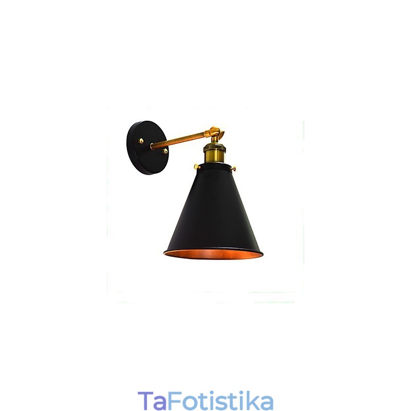 Light Buzz Paint Μονότοιχο Σιδερένιο Επιτοίχιο Φωτιστικό Dumb Black Lightsaber Φωτιστικό στον τοίχο