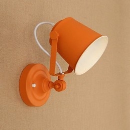 Λειτουργία Country Retro Painting Ρυθμιζόμενη για Swing Arm Eye Protection Downlight Wall Light Light Wall