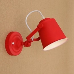Λειτουργία Country Retro Painting Ρυθμιζόμενη για Swing Arm Eye Protection Downlight Wall Light Light Wall