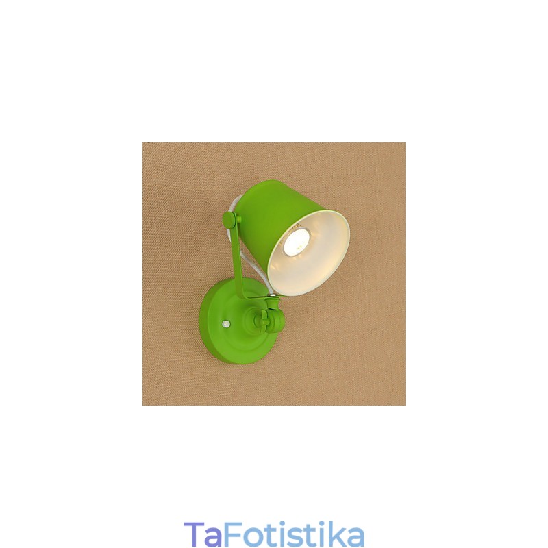 Λειτουργία Country Retro Painting Ρυθμιζόμενη για Swing Arm Eye Protection Downlight Wall Light Light Wall