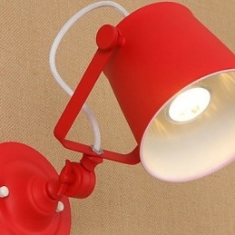 Λειτουργία Country Retro Painting Ρυθμιζόμενη για Swing Arm Eye Protection Downlight Wall Light Light Wall