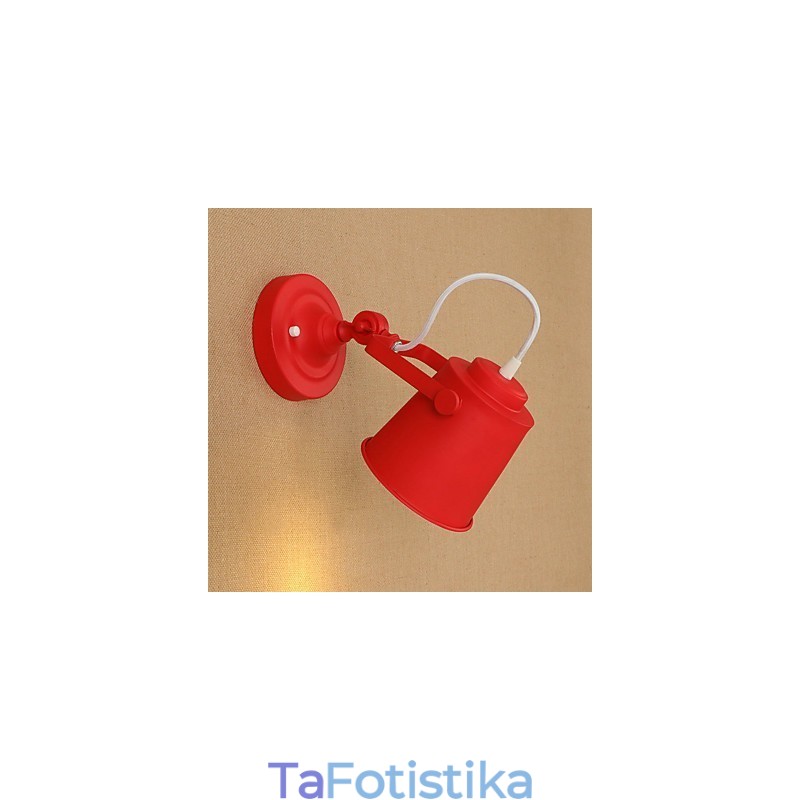 Λειτουργία Country Retro Painting Ρυθμιζόμενη για Swing Arm Eye Protection Downlight Wall Light Light Wall