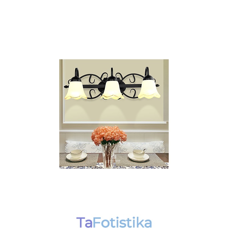 Rustic Lodge Ηλεκτροεπιχρυσωμένο Χαρακτηριστικό για Φωτιστικό Μπάνιου Downlight Φωτιστικό τοίχου