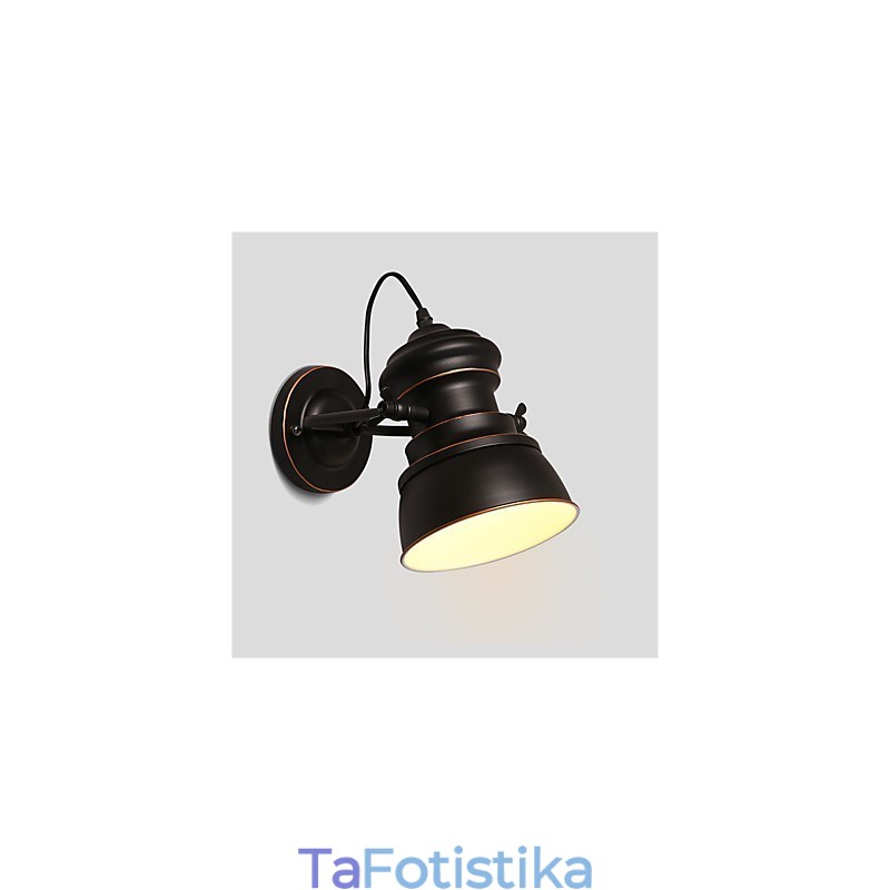Vintage Μεταλλικές Απλίκες Βιομηχανικό Φωτιστικό Τοίχου Φωτιστικό Απλότητας για Φωτιστικά Cafe Club Bar