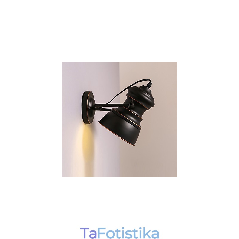 Vintage Μεταλλικές Απλίκες Βιομηχανικό Φωτιστικό Τοίχου Φωτιστικό Απλότητας για Φωτιστικά Cafe Club Bar
