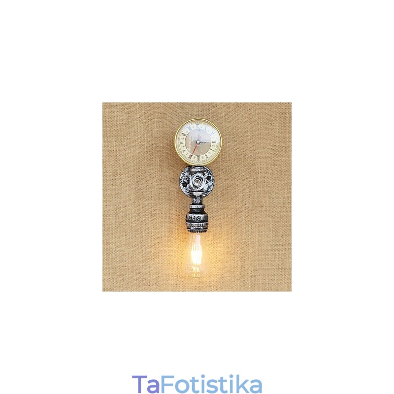 Απλή Country Retro Painting χαρακτηριστικό για Mini Style Ambient Light Απλίκες τοίχου Φωτιστικό τοίχου