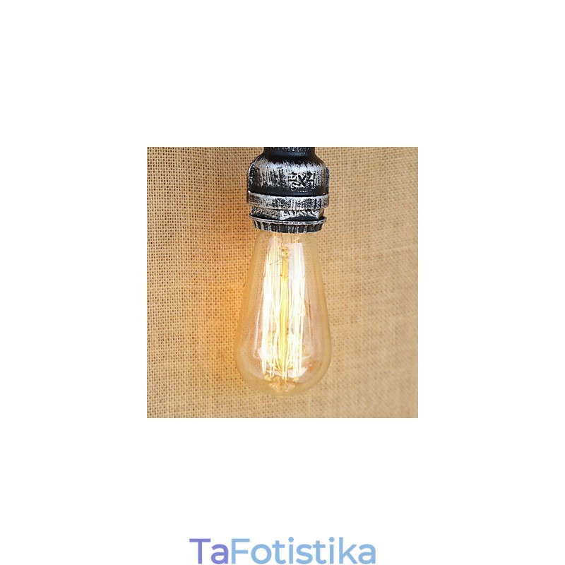 Απλή Country Retro Painting χαρακτηριστικό για Mini Style Ambient Light Απλίκες τοίχου Φωτιστικό τοίχου