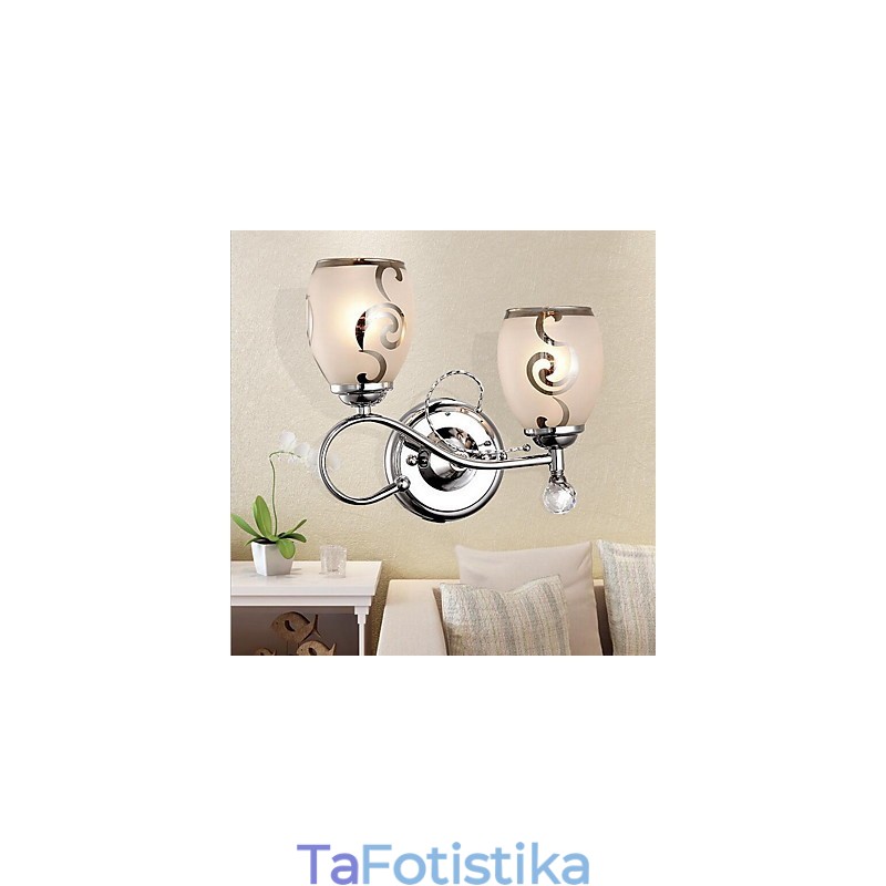 Οι σύγχρονες σύγχρονες άλλες διαθέτουν απλίκες τοίχου Uplight Φωτιστικό τοίχου